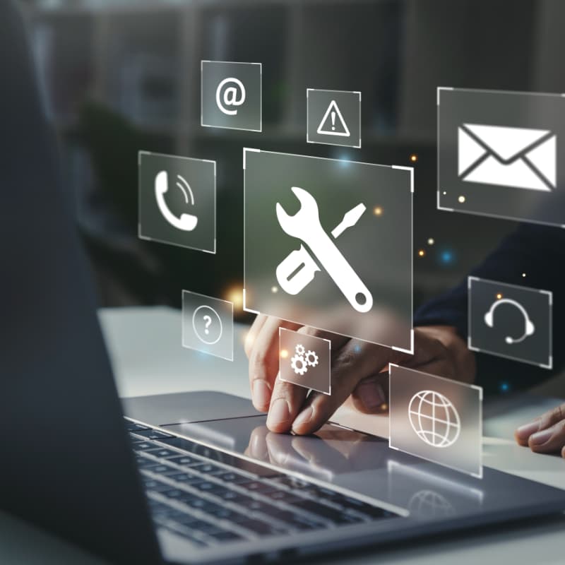 Website Hosting &<br/>Maintenance